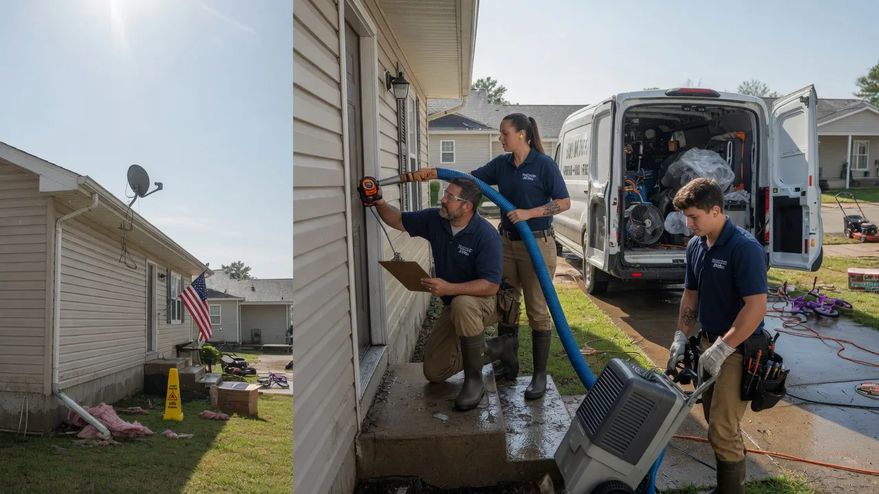 Ceiling Water Damage Restoration in San Antonio, NM near me